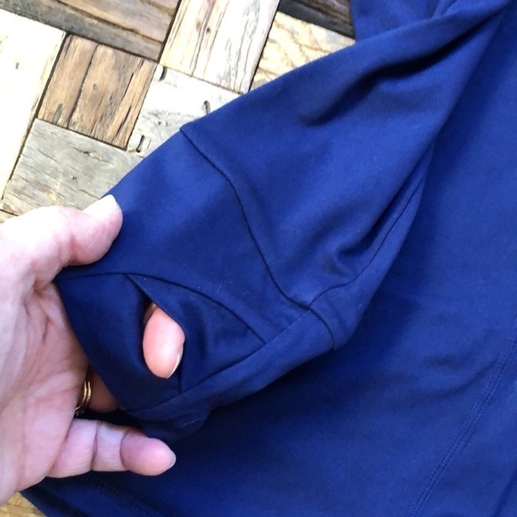 Fabletics Phoenix Navy Long Sleeve Activewear. Size XL - Picture 5 of 12